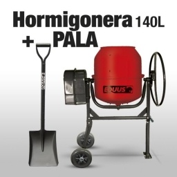 Hormigonera Porttil 140L con Volante Protector Plstico